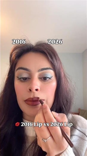 2016 vs 2026 Lip Combo 😱 | Glow-Up Makeup Transformation