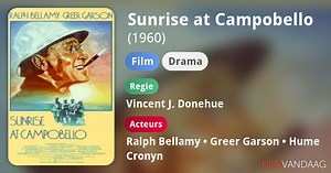 Sunrise at Campobello (1960)