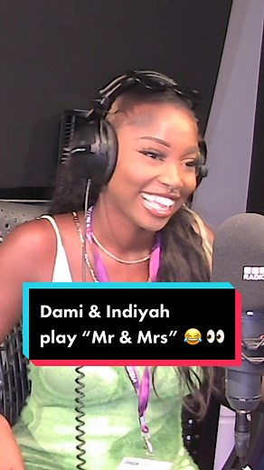 Dami & Indiyah's Hilarious 'Mr & Mrs' Game on 1Xtra