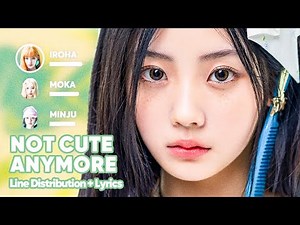 ILLIT - NOT CUTE ANYMORE (Line Distribution + Lyrics Karaoke) PATREON REQUESTED
