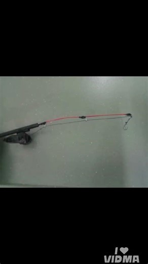 "Miniature fishing rod"Making video comment