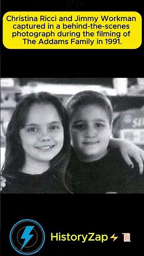 The Addams Family Behind the Scenes in 1991 🖤 #history