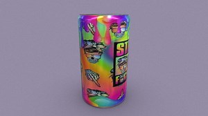 Soda Can Low Quality - Download Free 3D model by ElenaDePasion