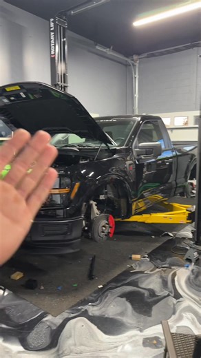 Why we didn’t remove the cab off the f150 👀 | cloutstang