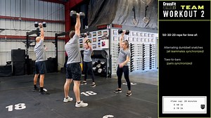 The 2024 Team Quarterfinal is underway! Which of the four workouts would you try with your squad? #CrossFit #CFQF #CrossFitGames #Fitness #Sports #AffiliateCup | The CrossFit Games