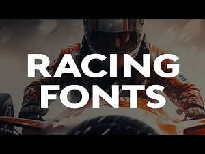 Pedal to the Metal: 14 Must-Have Racing Fonts for Designers!