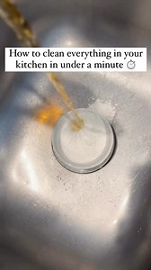 Time to clean your kitchen! Follow for more simple cleaning tips! #cleaninghacks #cleanwithme #cleaningmotivation #KitchenCleaning | Homeaglow