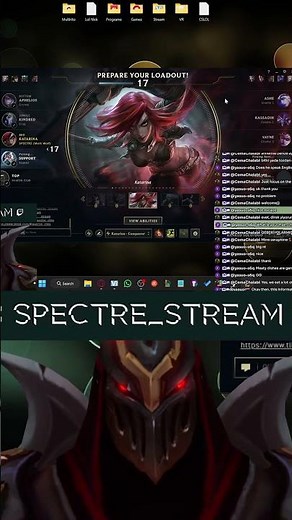 200 Years Client | #zed #katarina #leagueoflegends #vandiril #Twitch #bug