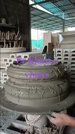 Precast Round decorative column base manufacturing ideas