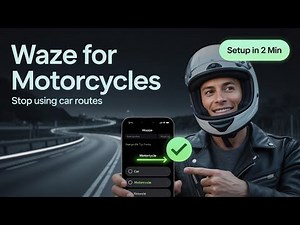 How to Set Waze for Motorcycle Navigation