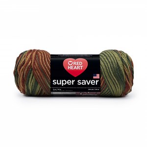 Red Heart® Super Saver® 4 Medium Acrylic Yarn, Fall 5oz/142g, 236 Yards