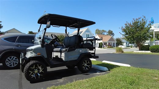 Andy Sanderson appeared before the Ocean City Council last week asking for permission to drive his low speed vehicle, or golf cart, along the Coastal Highway bus lane. Sanderson says his cart meets many of the same requirements as scooters and e-bikes, which already use the lane. | WBOC TV 16 Delmarva's News Leader