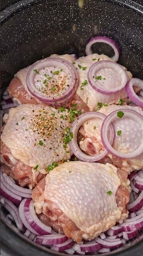 Slow Cooker French Onion Chicken