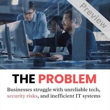 Managed IT Services Promo Video Ad - Great for Facebook and Instagram