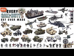 ALL Mega Construx Call Of Duty Sets 2020-2013
