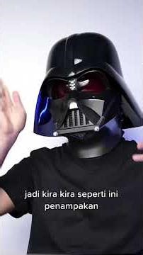 Berasa jadi Darth Vader pake helm ini #shorts