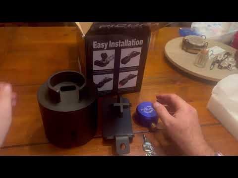 Unbox and Install Trailer Hitch Lock: DIY
