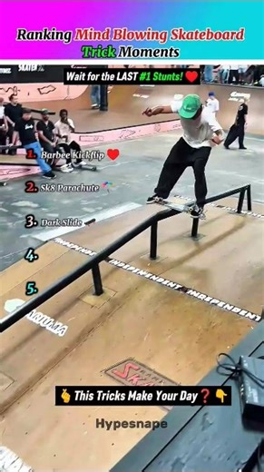 Ranking NEW Mind-Blowing Skateboard Trick Moments! 🛹🔥