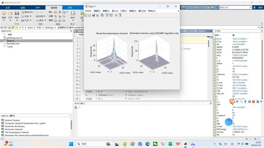 【信道估计】基于matlab分布式正交匹配追踪毫米波MIMO信道估计【含Matlab源码 14941期】