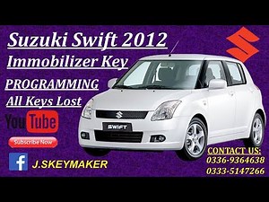 How To Program Suzuki Swift | Swift Immobilizer Key Programming