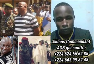 48K views · 1.3K reactions | Votre attention sur cette vidéo. Aidons Commandant Alpha Oumar Boffa Diallo AOB qui est actuellement dans un besoin de santé . Les numéros sont dans la vidéo . S'il vous plaît faisons quelque chose avant que cela ne soit tard . Merci Abasse | Kongol Guinée | Facebook
