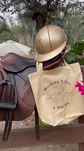 Our St Cheval “Morning Rides & Matcha” LIMITED EDITION, Tote BagDesigned for early risers, weekend riders, and matcha lovers alike. The “Morning Rides & Matcha” Tote Bag by St Cheval is your go-to carryall for wherever the day takes you — from barn mornings to matcha runs and everything in between. Stay Untamed.✨ #equestriantotebag #lifestylebag #stabletostreet #streettochic | St Cheval