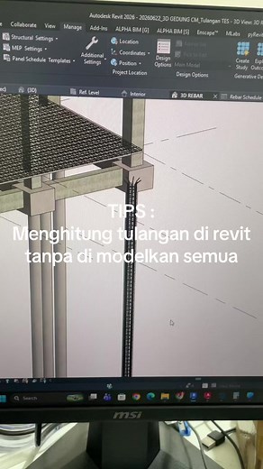 next tutorial apalagi? #revit #bim #engineer #3dmodel