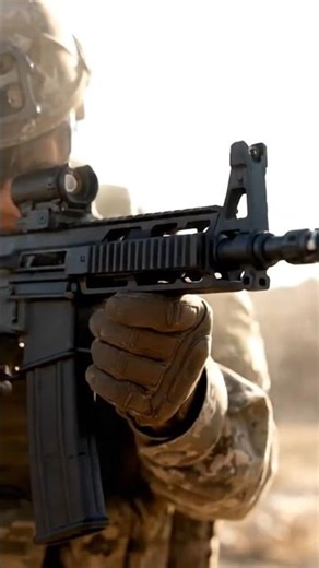 Italian Army's Beretta AR-70/90 (Assault Rifle)