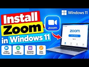 How to Install Zoom on Windows 11 | Download & Install Zoom App on PC/Laptop