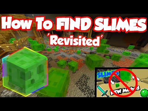 BEST Ways To FIND SLIME In Minecraft! (Revisited)