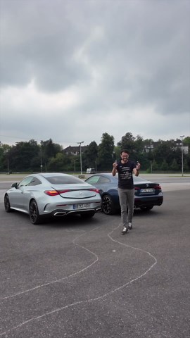 Mercedes CLE vs BMW 4 Series from the cargo area