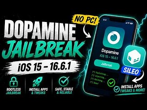 *NEW* How to Jailbreak iOS 15–16.7.15 WITHOUT PC | Dopamine Jailbreak Full Tutorial