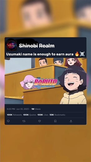 The Power of the Uzumaki Name! 🍥 Himawari Stuns Her Classmates!