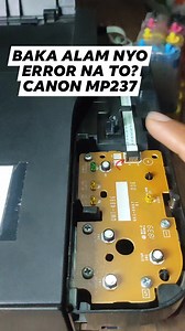 CANON MP237 Alarm light error blinks 3 times #canonprinter #mp237 #PrinterRepair | Rino Raymundo