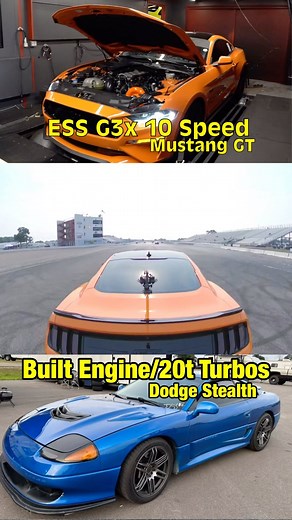 Dodge stealth hurt my feelings! 👀 Ess g3x Mustang vs 20t Dodge Stealth - - - #mustang #singleturbo #10speed #s550 #whipple #ess #essg3x #2650 #mustangfanclub #trc #streetrace #realstreet #supercharged #twinturbo #dodge #dodgestealth #vr4 #3000gt | 651MyGarage