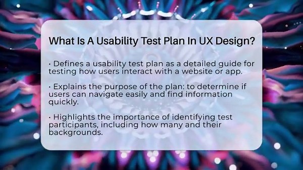 What Is A Usability Test Plan In UX Design? - Design Tool Unlocked