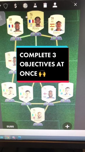 COMPLETE 3 OBJECTIVES AT ONCE ✅ #fifa21 #fifa2021 #fifalove #fifaut #fifafut