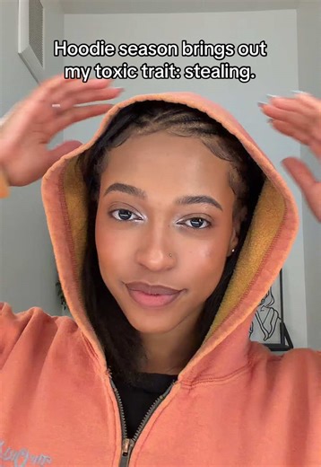 Sorry to my man… love taking his hoodies! Only thing ive ever stole lol #hoodieseason #hoodie