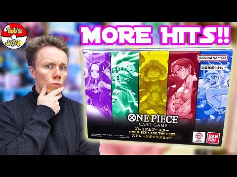 Unboxing the ONE PIECE CARD THE BEST Storage Box Set! Epic Pack Openings & Bonus Cards!