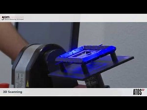 ATOS Triple Scan Complete Workflow for Measuring a Part