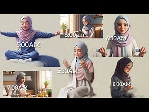 A Purposeful Morning Routine of a Muslim Girl | 5:00AM Islamic morning routine