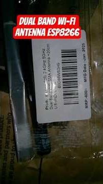 Dual band Wi-Fi antenna esp8266#shorts #trending #youtubeshorts #experiment
