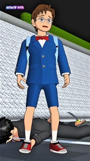 Detektif yuta: organisasi hitam mulai menyerang #sakuraschoolsimulator #sakura