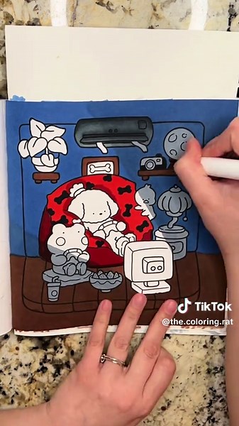 The Coloring Rat on TikTok