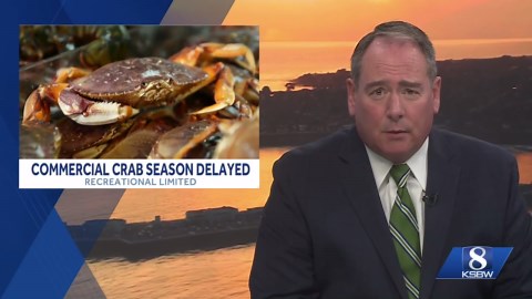 Commercial Dungeness crab fishing season delayed for all of California