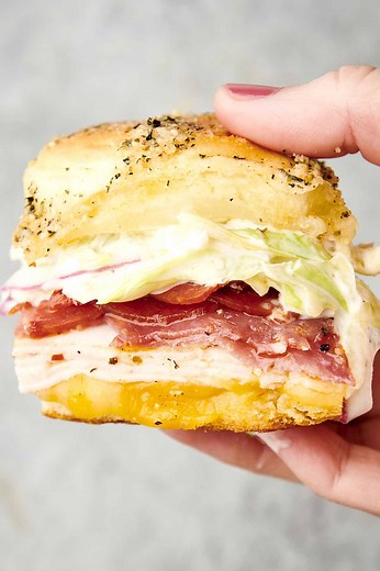 Italian Sliders - Hot Italian Grinder Sandwiches