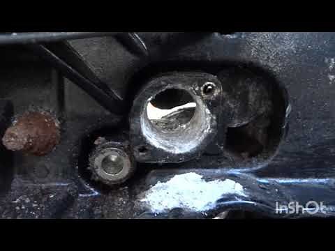 Mercruiser transom plate and gimble repair