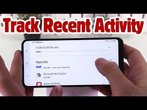 Find Out Which Apps You Opened Last On Android!