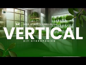 DIY Vertical Hydroponic System: Grow More in Less Space – Fast & Easy!