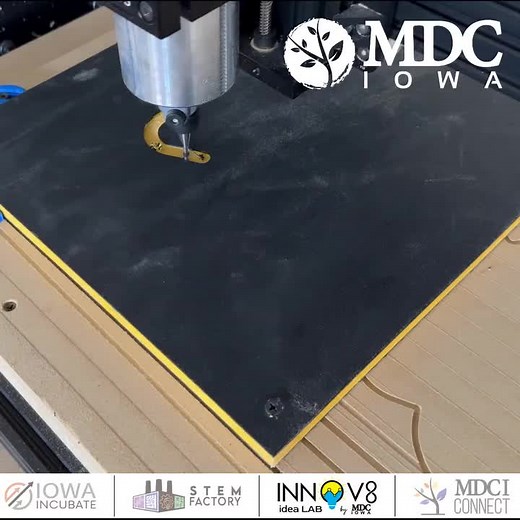  MDC Iowa's INNOV8 Lab is crafting stunning signs with OpenBuilds LEAD 1515! Hawkeye-inspired Black and Gold HDPE ColorCore for the win.  Thank you, Multicultural Development Center of Iowa for sharing your project! Have a project you'd like to share? Tag us and use #DreamBuildShare! #OpenBuilds #CNC #LEAD1515 #supportlocal | OpenBuilds | Facebook